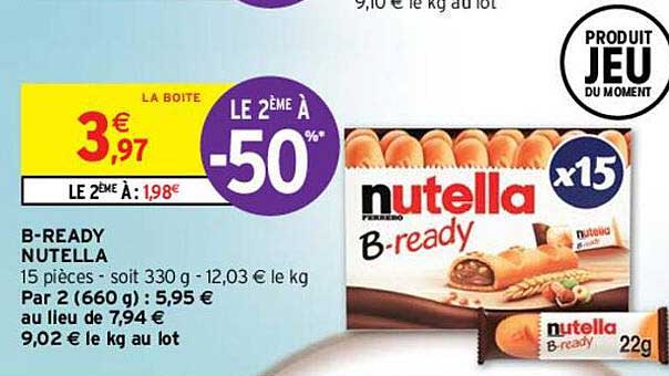b-ready nutella