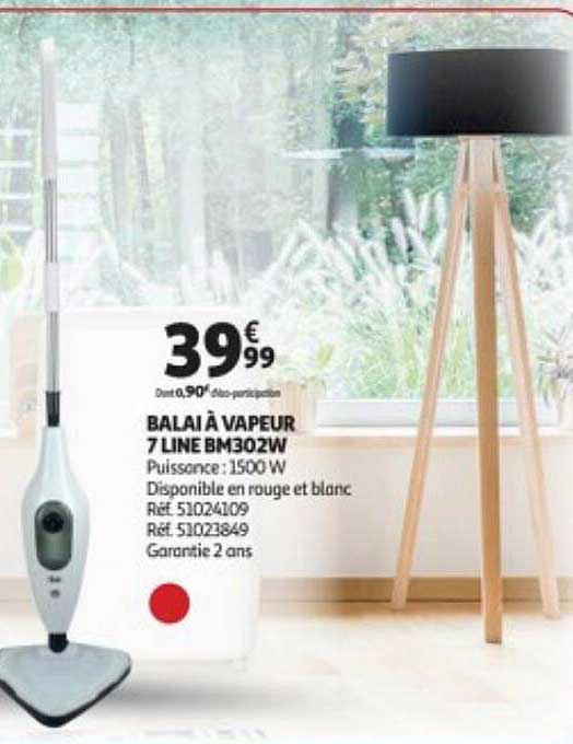 balai à vapeur 7 line bm302w