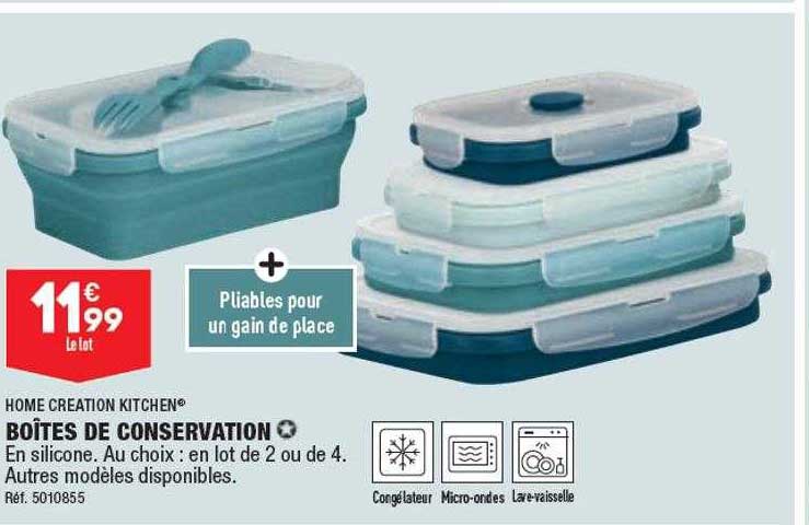 Boîtes De Conservation Home Creation Kitchen