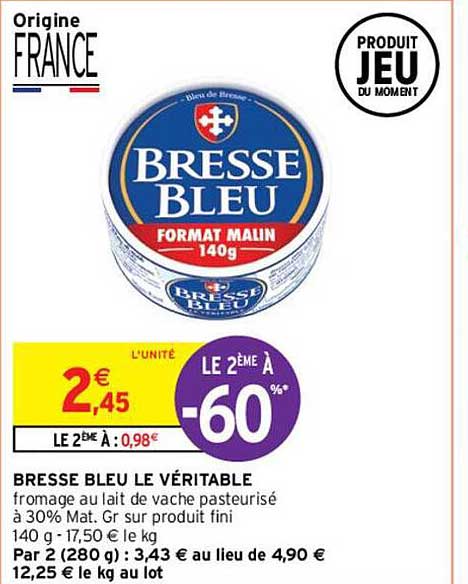 Bresse Bleu Le Véritable