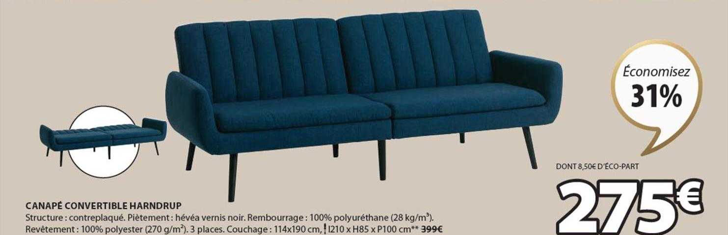 Canapé Convertible Harndrup