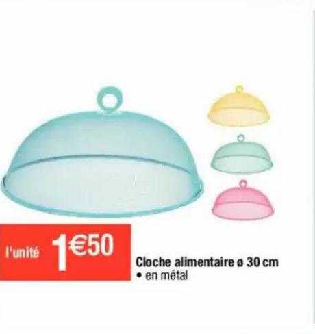 Cloche Alimentaire ø 30 Cm