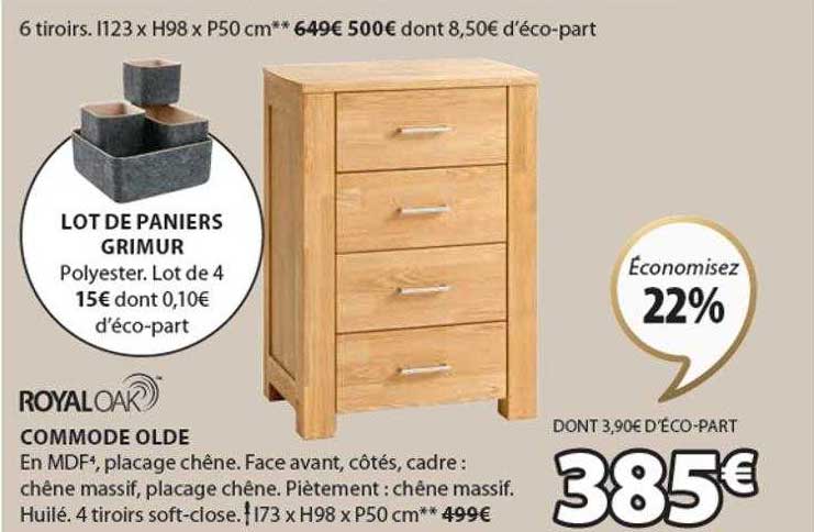 commode olde royal oak