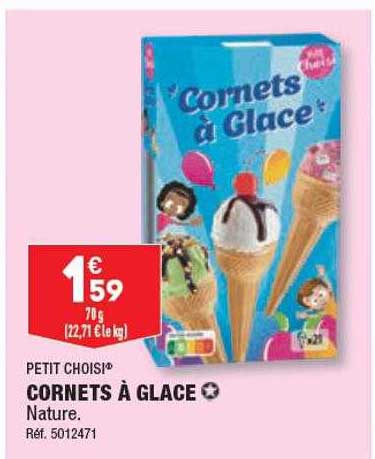 Cornets à Glace Petit Choisi