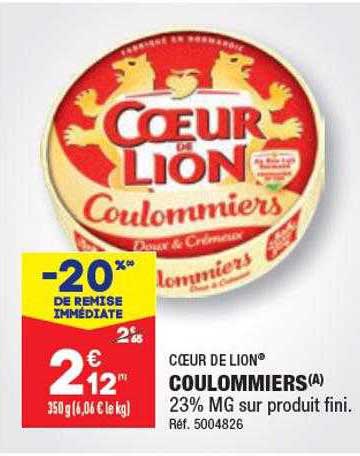 Coulommiers Cœur De Lion