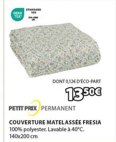 Couverture Matelassée Fresia