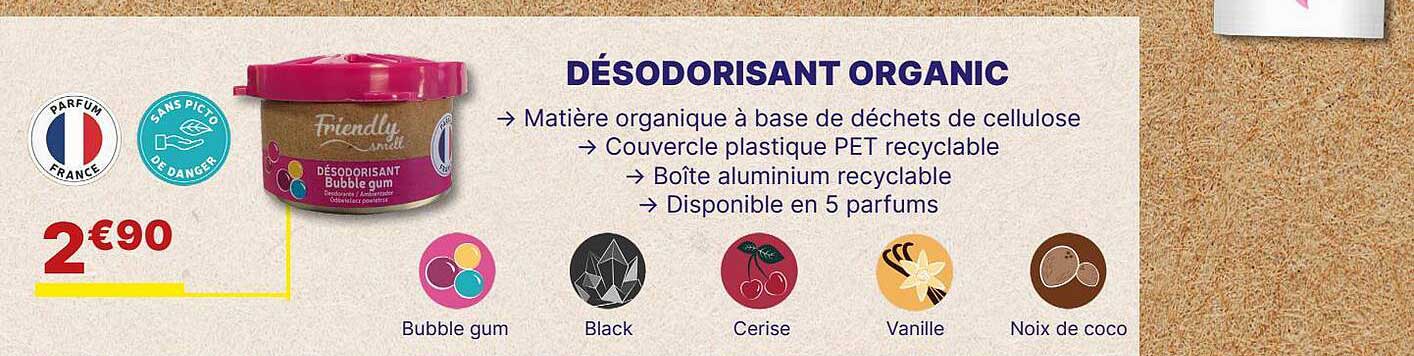 Désodorisant Organic