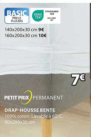 drap-housse bente