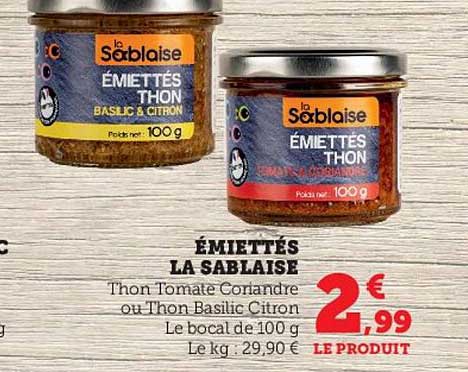émiettés la sablaise
