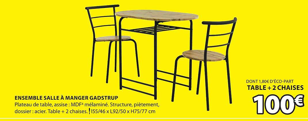 ensemble salle à manger gadstrup