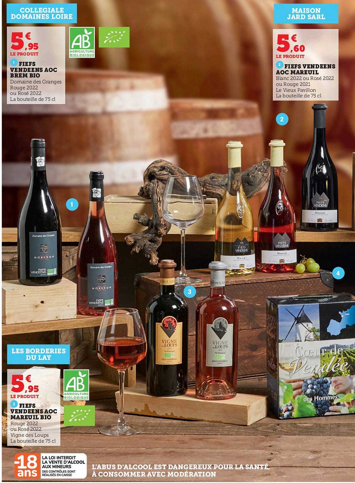 fiefs vendéens aoc brem bio, fiefs vendéens aoc mareuil, fiefs vendéens aoc mareuil bio