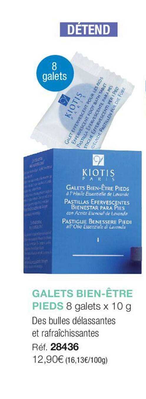 galets bien-être pieds 8 galets des bulles délassantes et rafraîchissantes