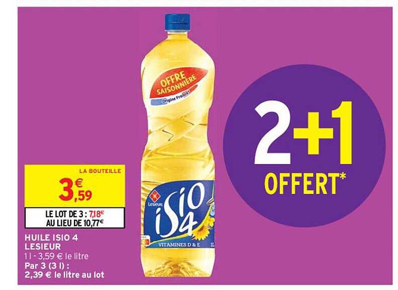 huile isio 4 lesieur