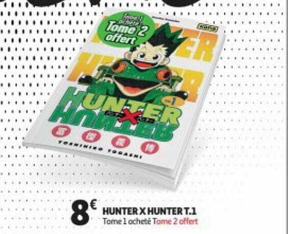 hunter x hunter t.1 tome 1 acheté torre 2 offert