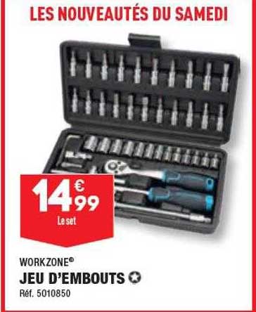 jeu d'embouts workzone