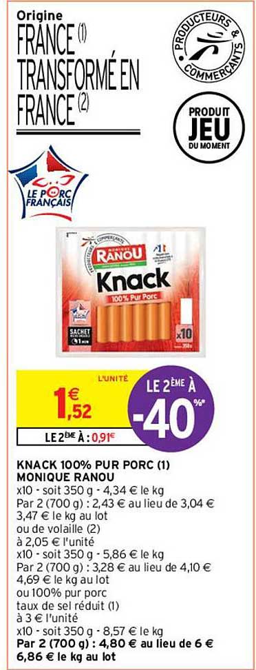 knack 100% pur porc monique ranou