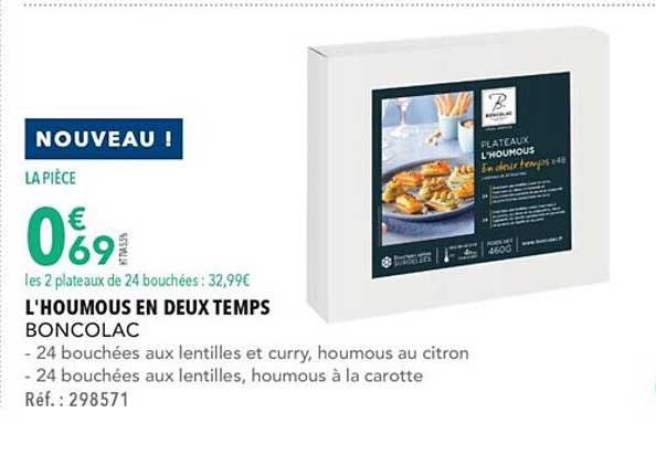 l'houmous en deux temps boncolac