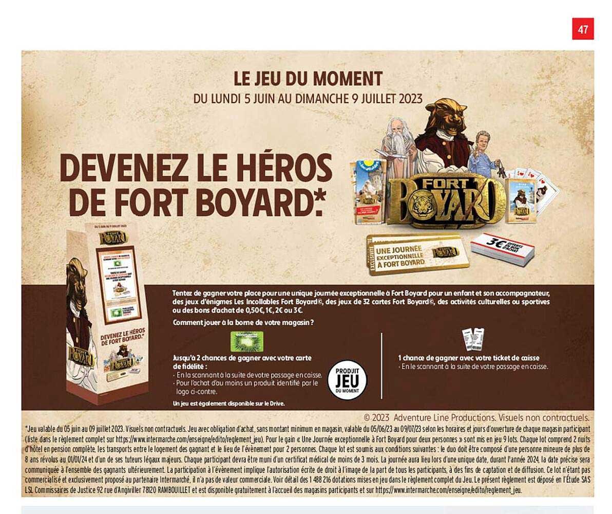 le héros de fort boyard