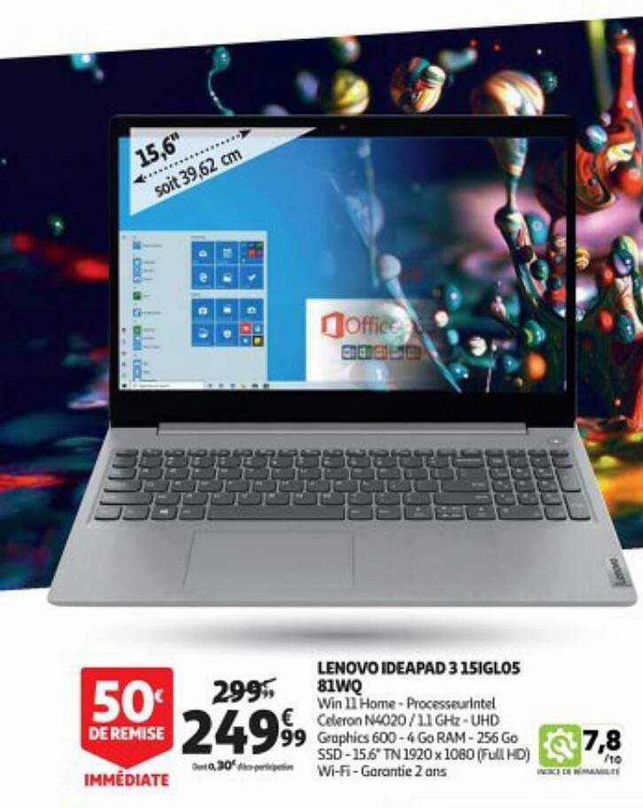 Lenovo Ideapad 315iglo5 81wq
