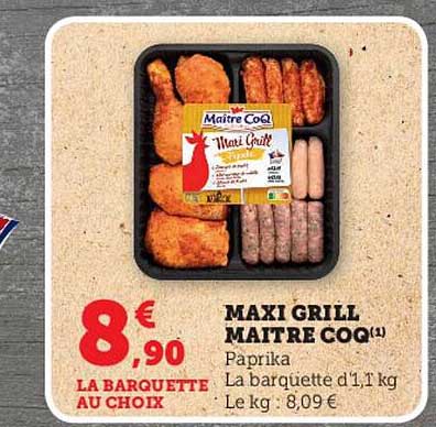 Maxi Grill Maître Coq