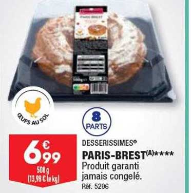 paris-brest desserissimes