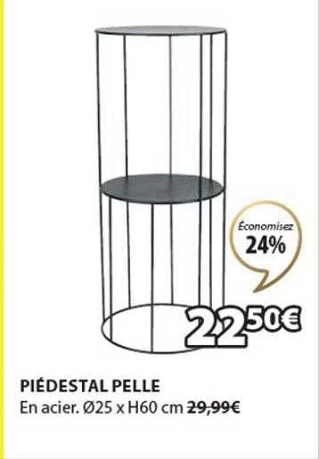 piédestal pelle