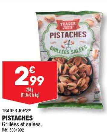 pistaches trader joe's
