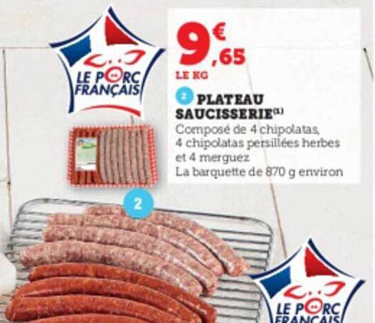 plateau saucisserie
