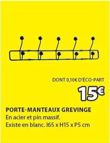 porte-manteaux grevinge