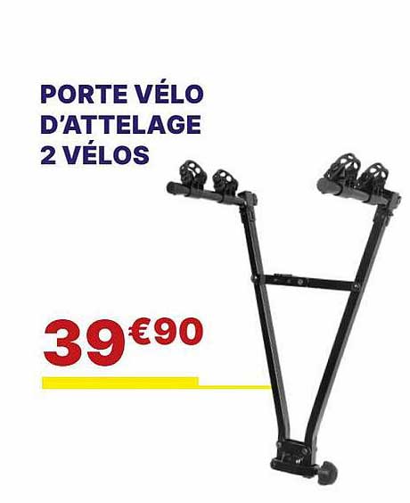 Porte Vélo D'attelage 2 Vélos