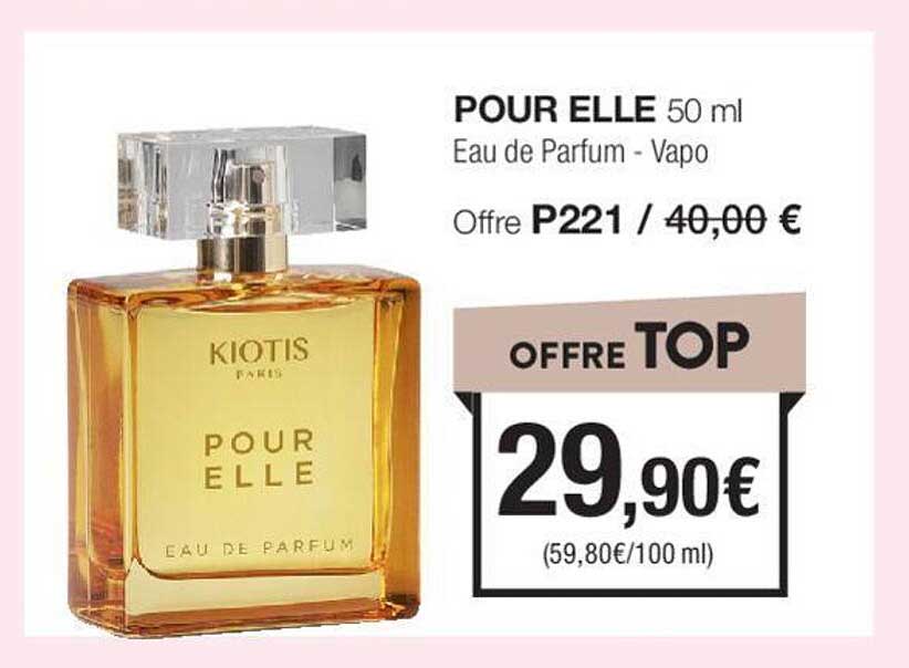 pour elle 50ml eau de parfum - vapo