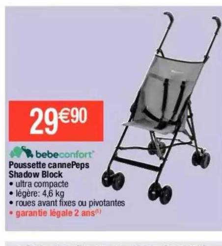 poussette canne peps shadow block bébé confort