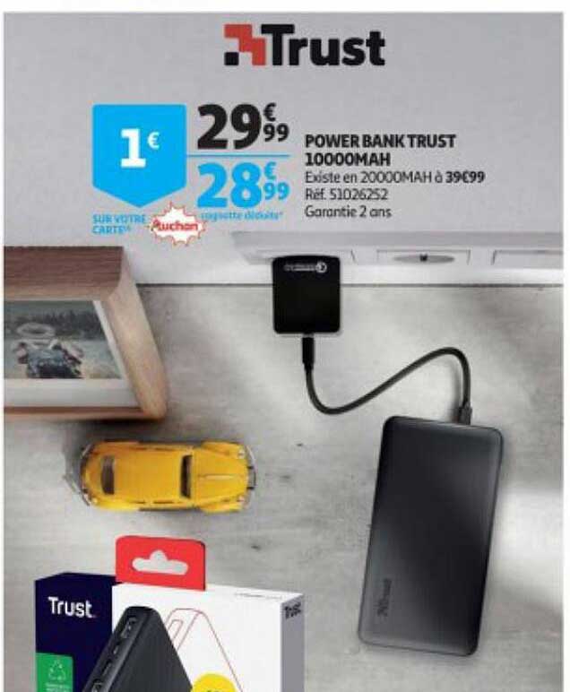 power bank trust 10000mah