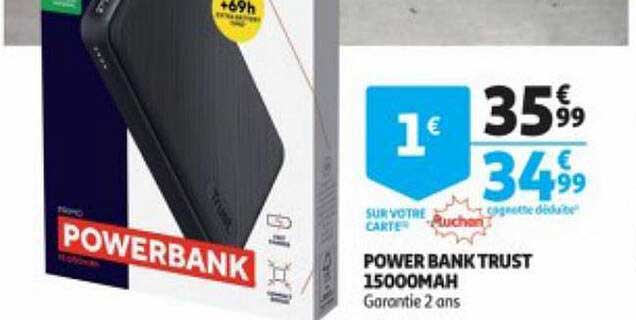 power bank trust 15000mah
