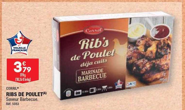 Ribs De Poulet Corril