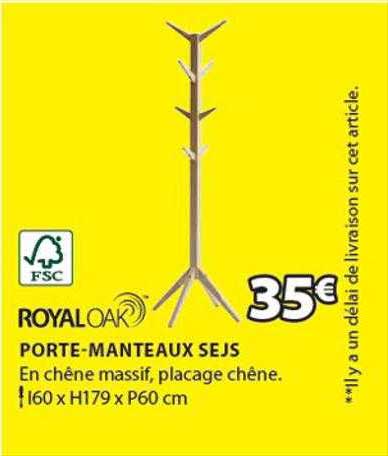 royaloak porte-manteaux sejs