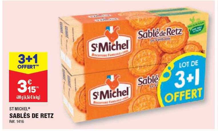 sablés de retz st michel