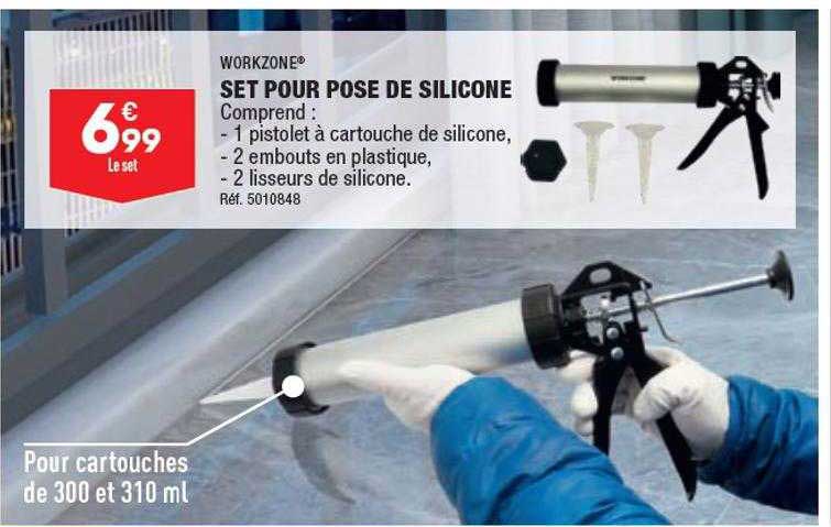 Set Pour Pose De Silicone Workzone