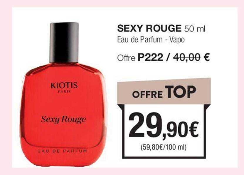 sexy rouge eau de parfum - vapo
