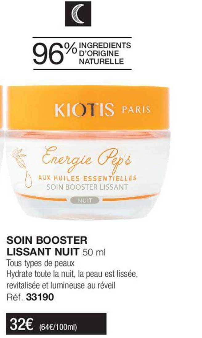 Soin Booster Lissant Nuit