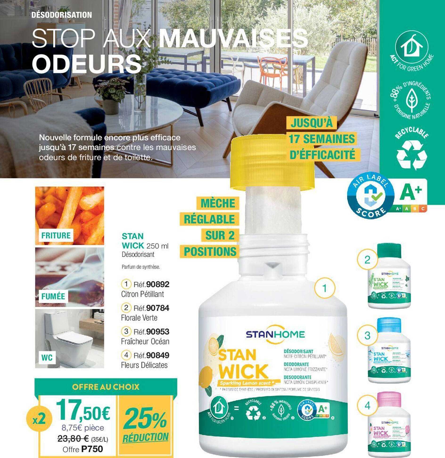 stan wick désodorisant