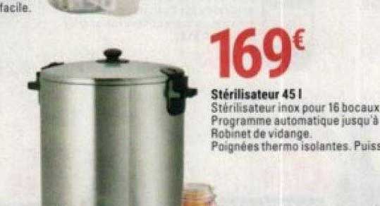 Stérilisateur 45l