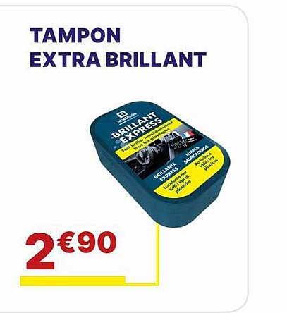 tampon extra brillant