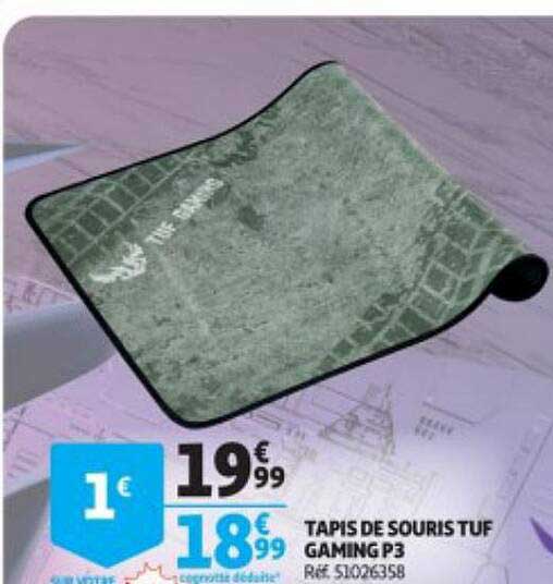 tapis de souris tuf gaming p3