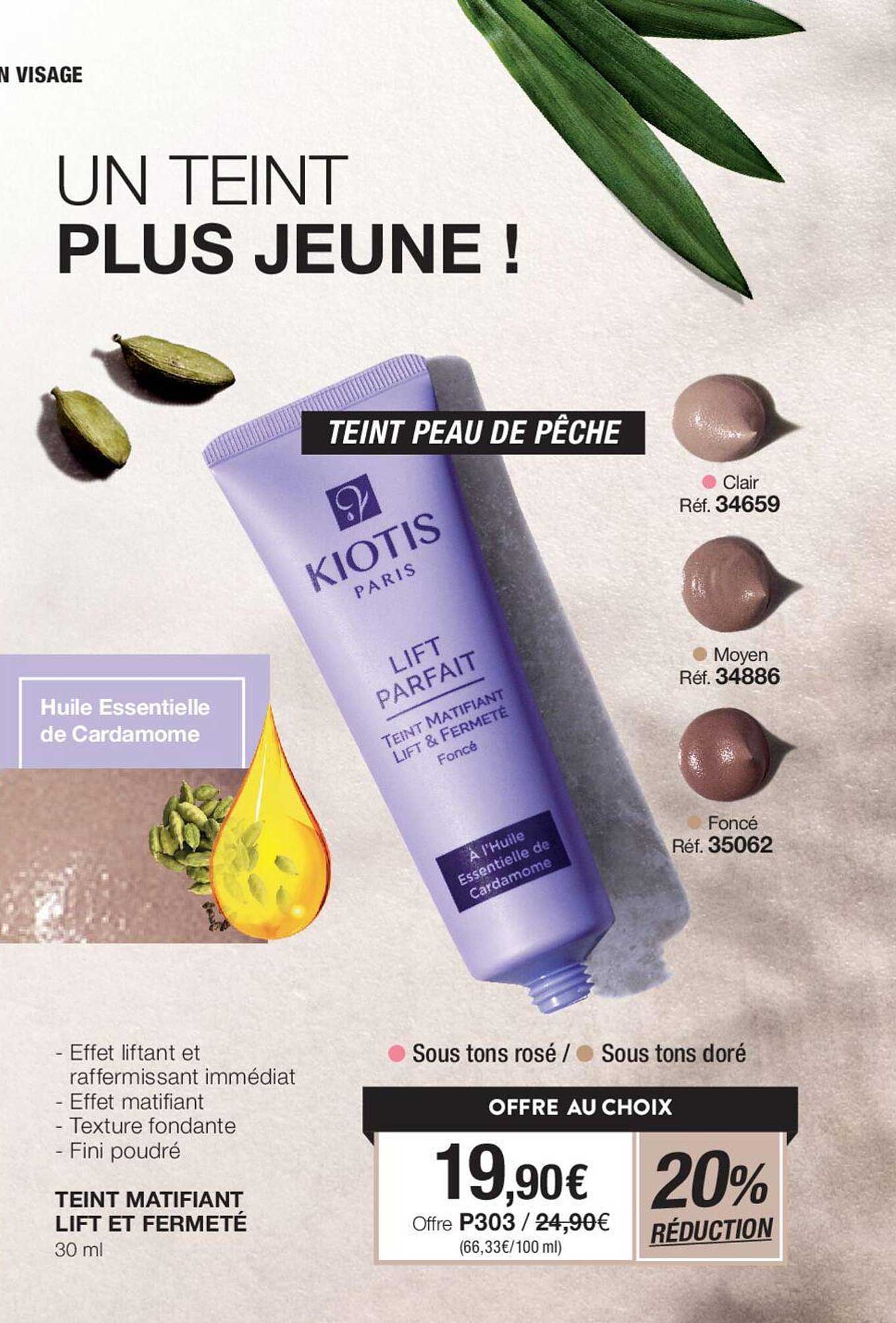 teint matifiant lift et fermeté