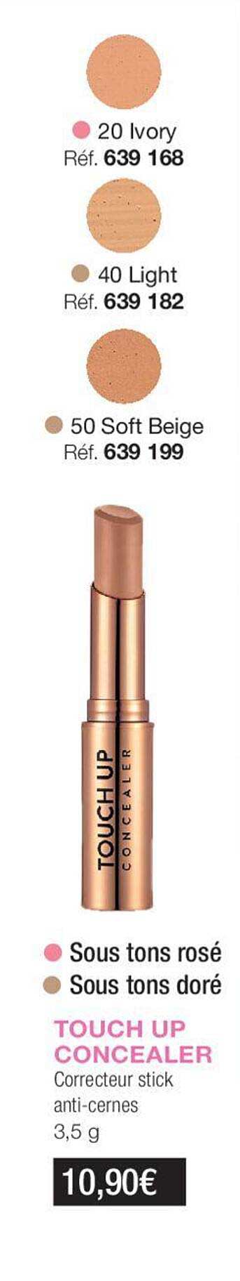 touch up concealer correcteur stick anti-cernes