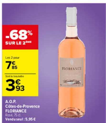 a.o.p. côtes-de-provence floriance