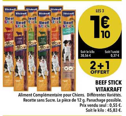 beef stick vitakraft
