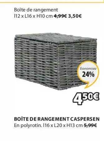boîte rangement caspersen