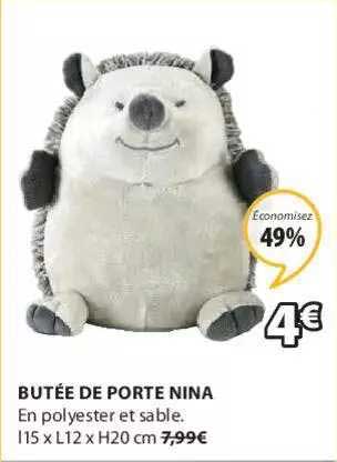 butée de porte nina